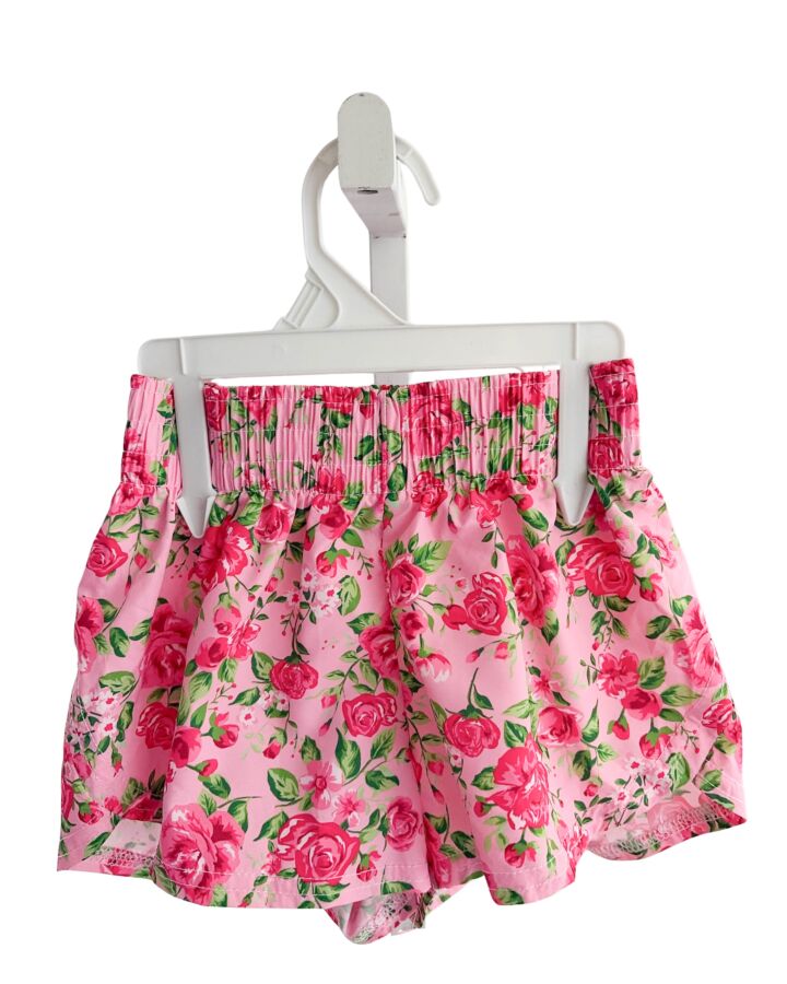 AZARHIA  HOT PINK  FLORAL  SHORTS
