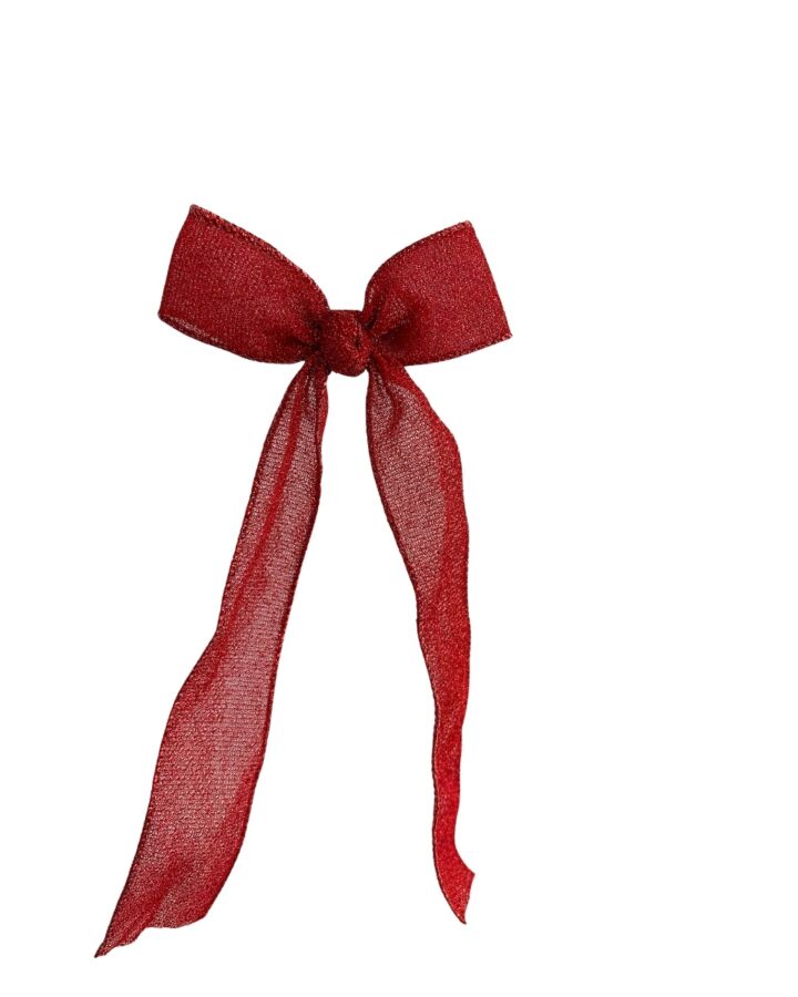 WEE ONES  RED    HAIR BOW