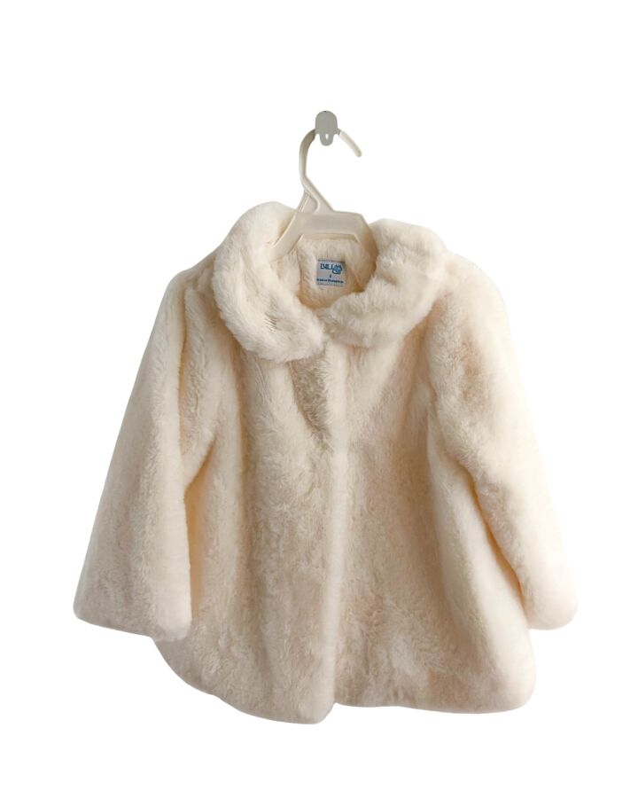 LULI & ME  WHITE    DRESSY OUTERWEAR WITH BOW