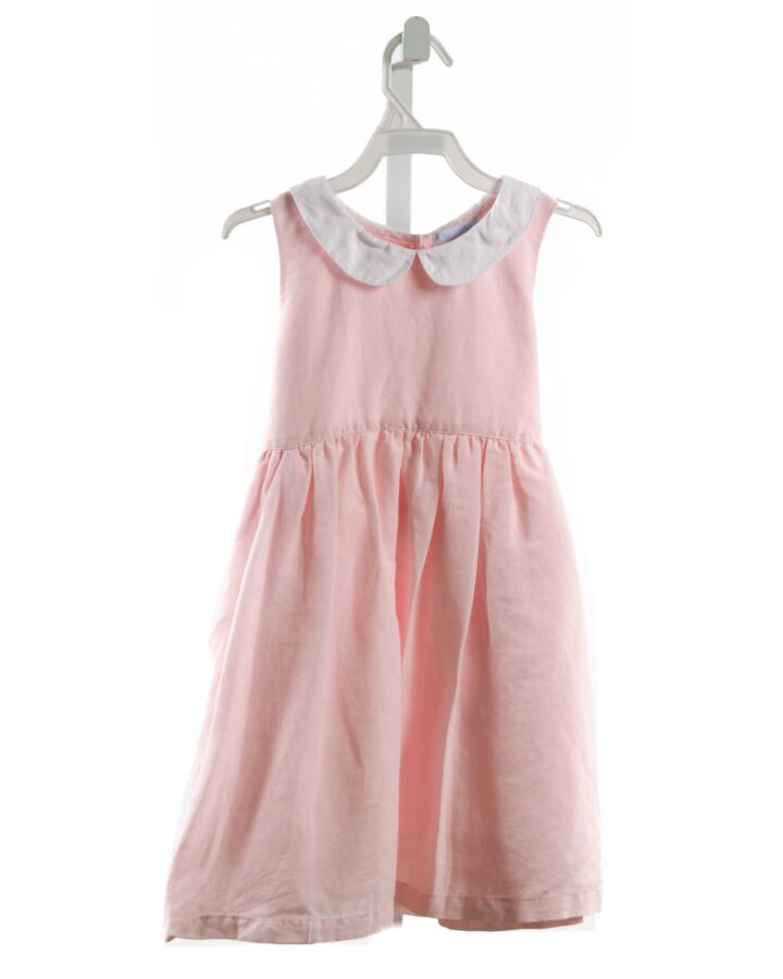 ME ME  LT PINK LINEN   DRESS