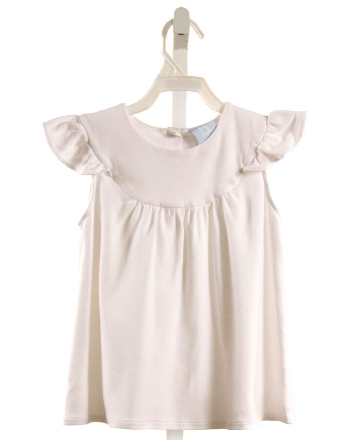 BELLA BLISS  WHITE    SLEEVELESS SHIRT