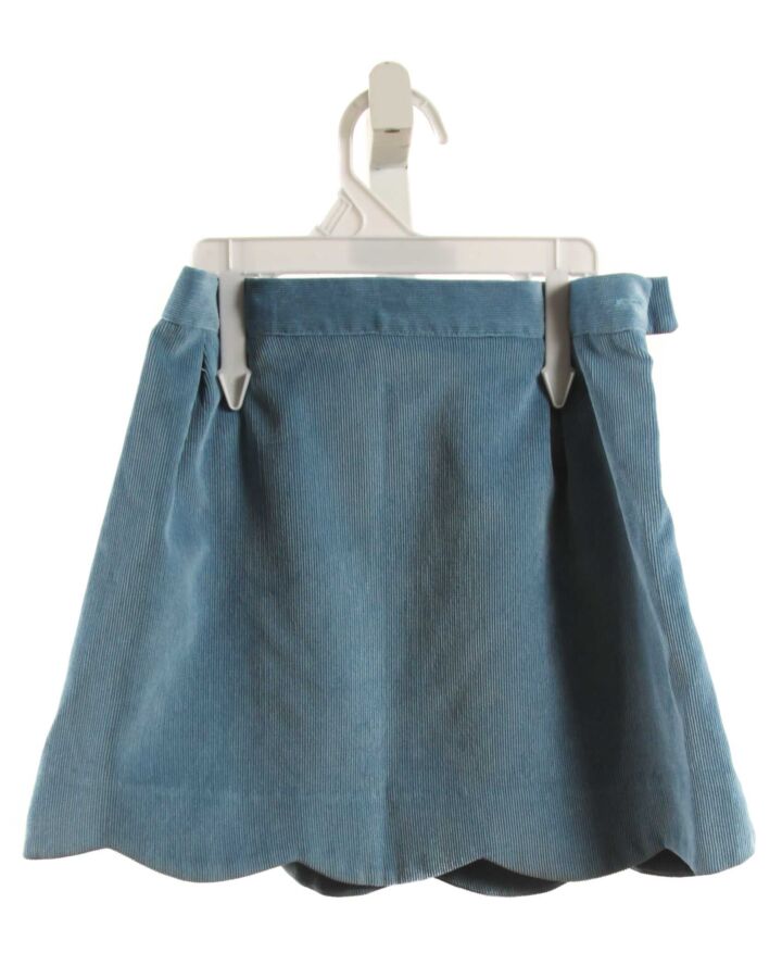 BELLA BLISS  BLUE CORDUROY   SKIRT