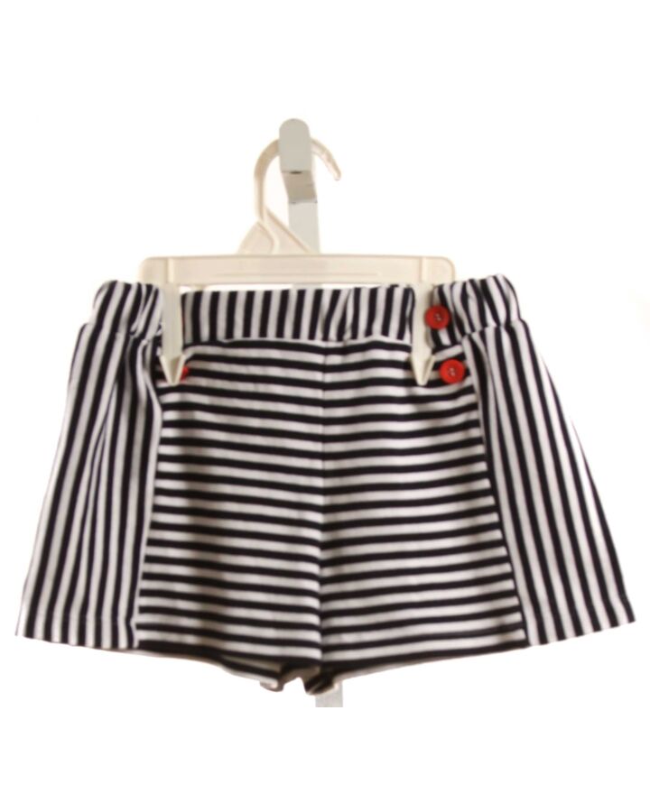 BELLA BLISS  NAVY  STRIPED  SHORTS