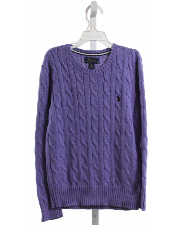 POLO BY RALPH LAUREN  PURPLE    SWEATER