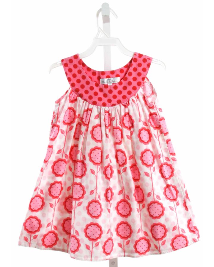 BAXTER AND BEATRICE  HOT PINK  FLORAL  DRESS