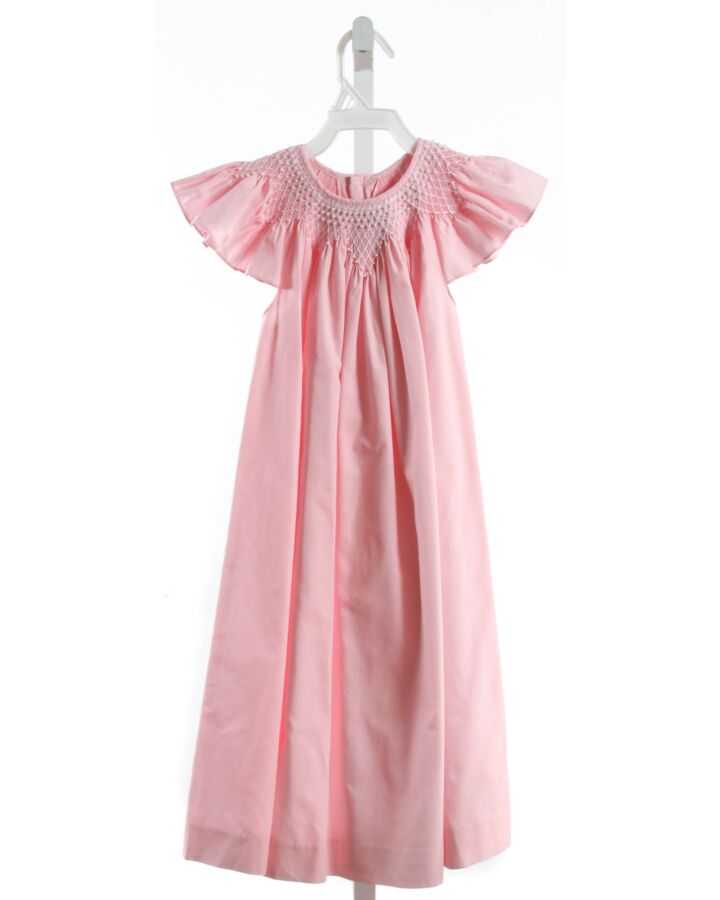 MOM & ME  PINK   SMOCKED DRESS