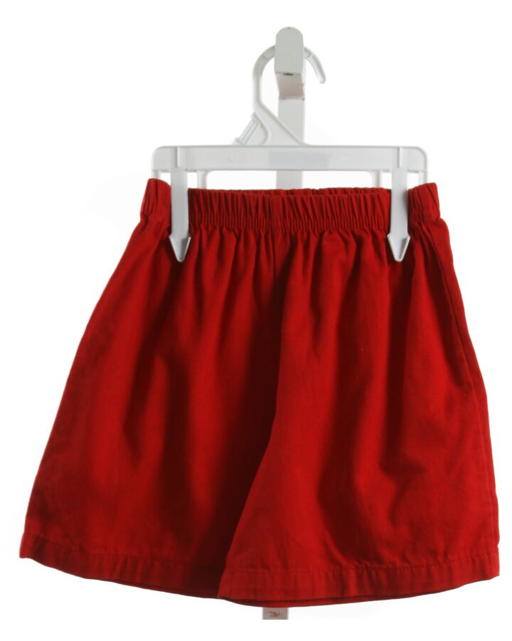 LITTLE ENGLISH  RED    SHORTS