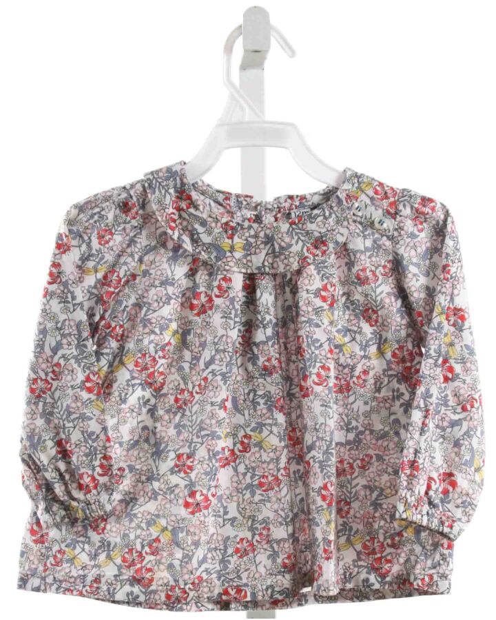 BUSY BEES  MULTI-COLOR  FLORAL  SHIRT-LS