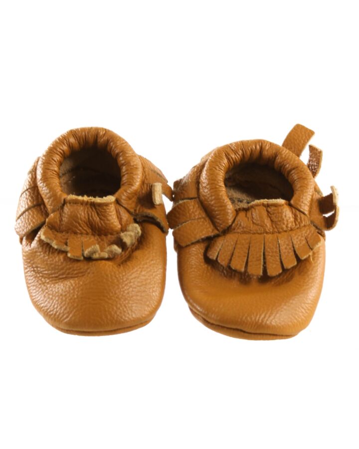 BIRDROCK BABY BROWN SHOES  *EUC SIZE TODDLER 4