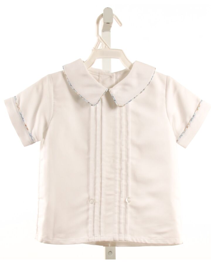 LITTLE ENGLISH  WHITE    SHIRT-SS