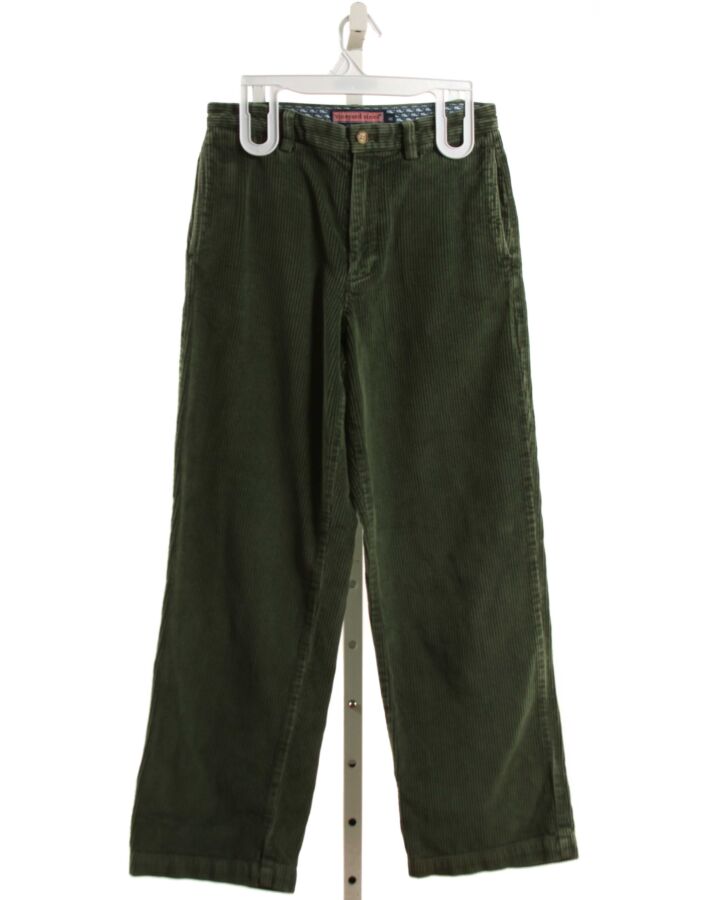 VINEYARD VINES  FOREST GREEN CORDUROY   PANTS