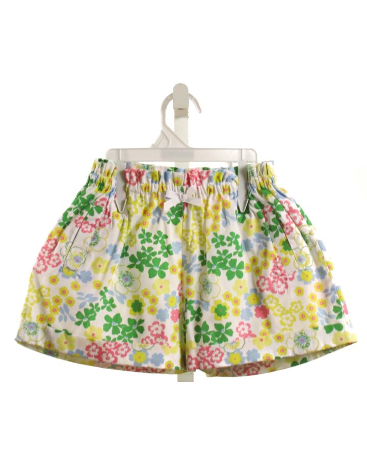 BELLA BLISS  GREEN  FLORAL  SHORTS