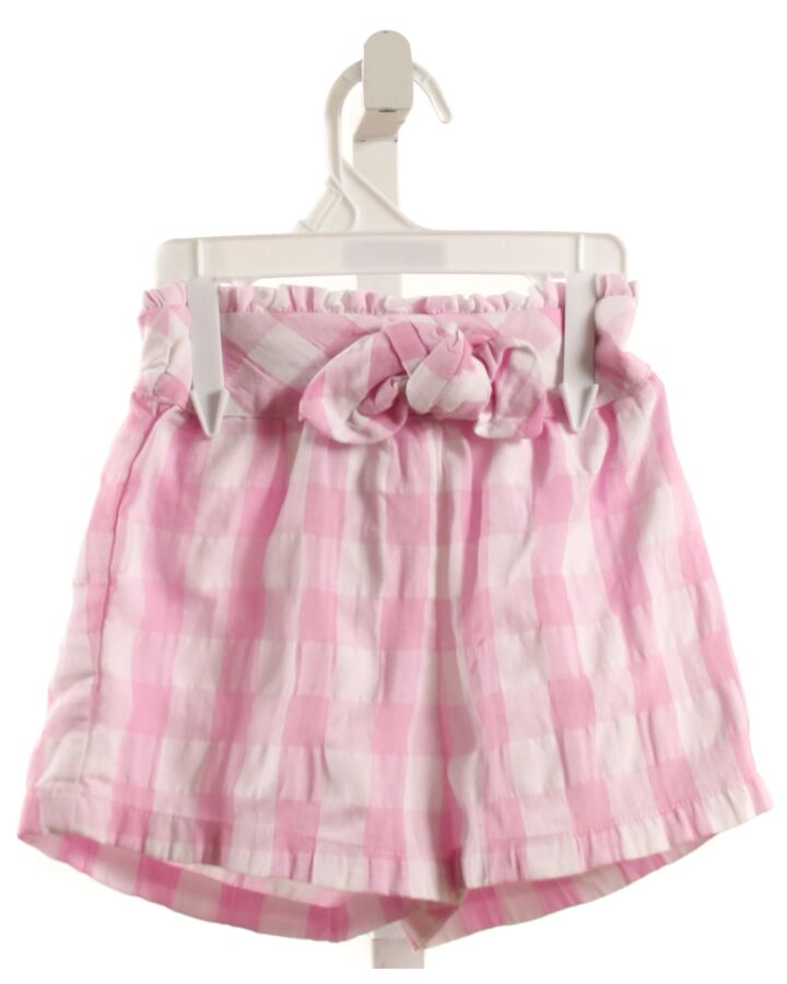 MAYORAL  LAVENDER SEERSUCKER CHECK  SHORTS
