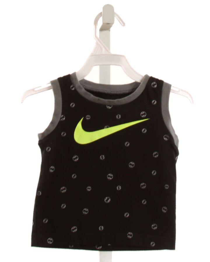 NIKE  BLACK    KNIT TANK