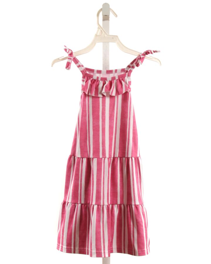 TOMMY BAHAMA  HOT PINK  STRIPED  KNIT DRESS