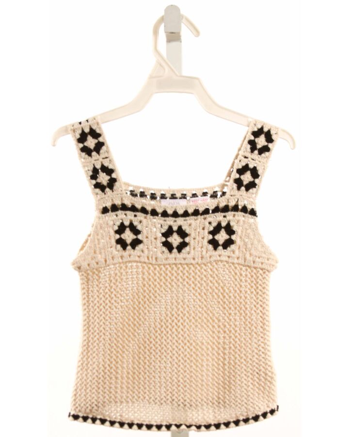 ZARA  IVORY KNIT   KNIT TANK