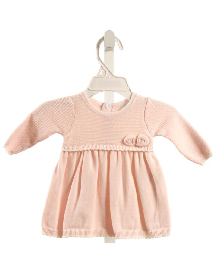 EDGEHILL COLLECTION  LT PINK    KNIT DRESS