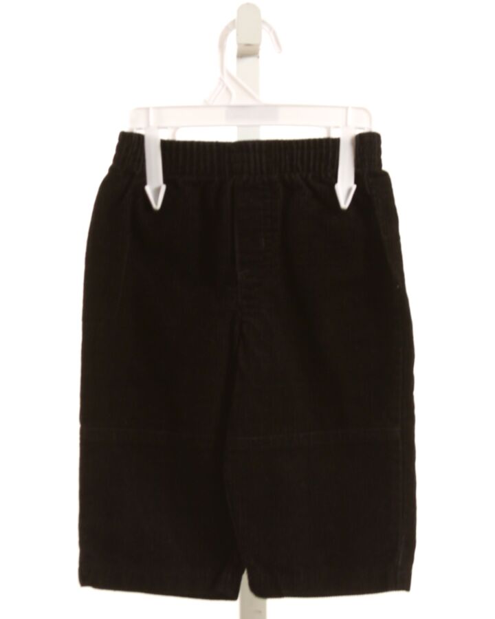 MINIWEAR  BLACK CORDUROY   SHORTS