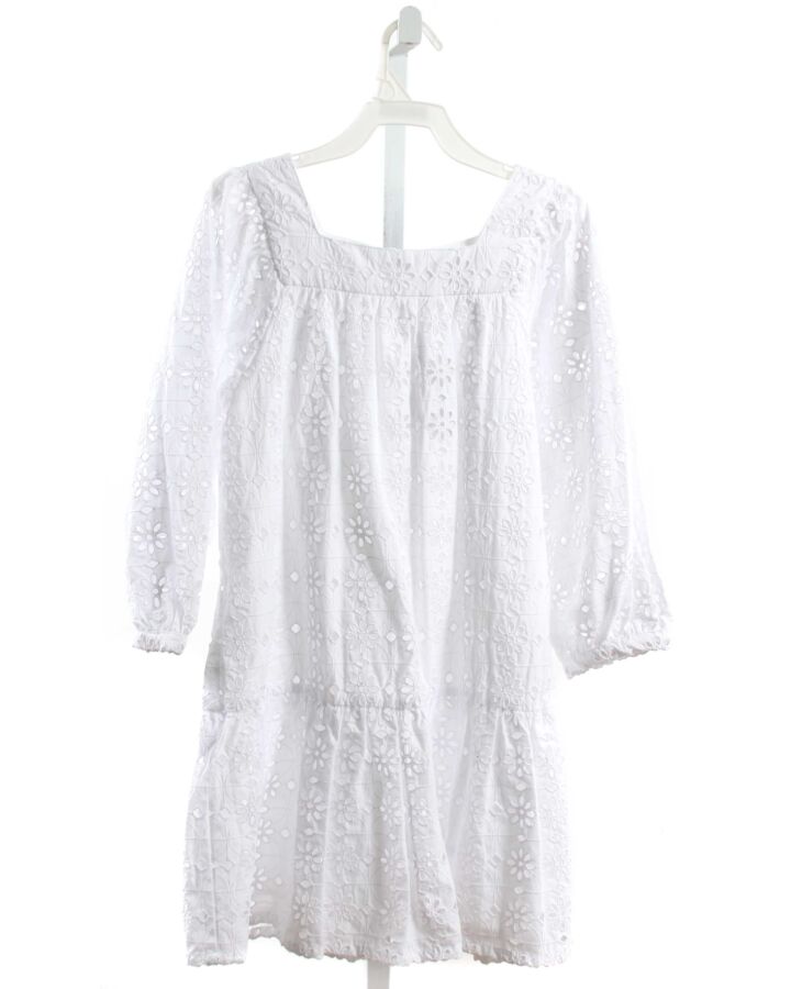 TARTINE ET CHOCOLAT  WHITE EYELET   DRESS