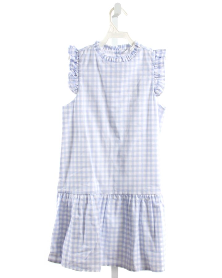 MINNOW  LT BLUE  GINGHAM  DRESS