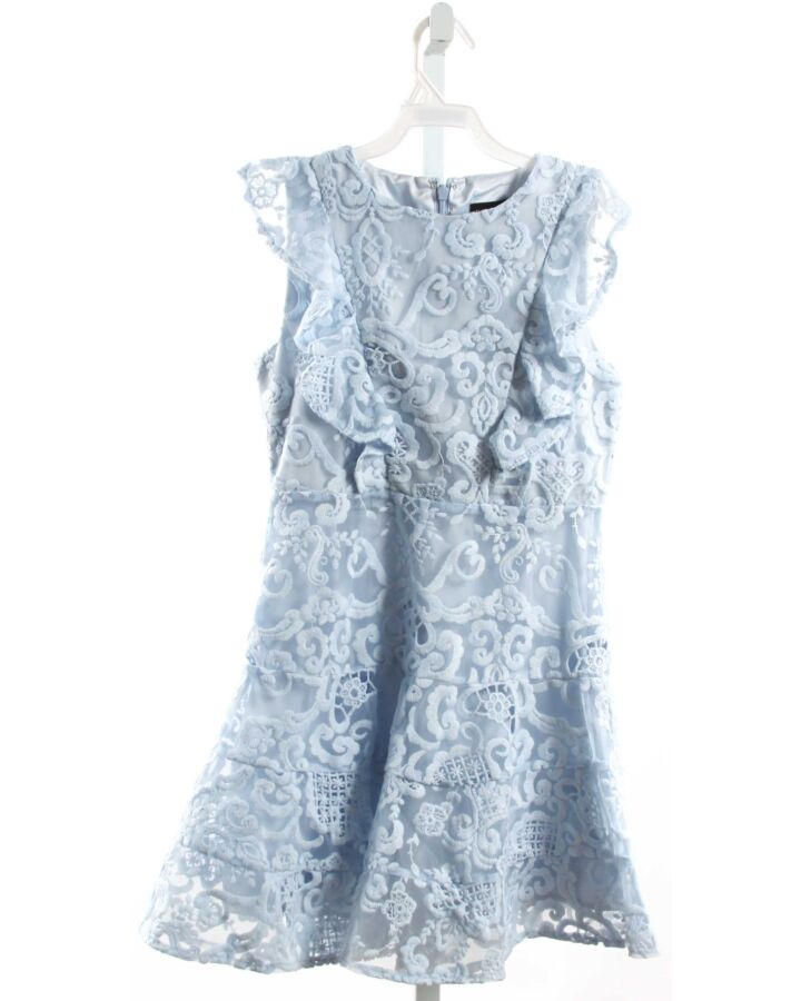 BARDOT  LT BLUE LACE   PARTY DRESS