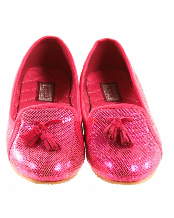 L'AMOUR PINK MOCCASINS  *EUC SIZE CHILD 1