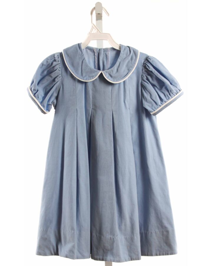 REMEMBER NGUYEN  LT BLUE CORDUROY   DRESS