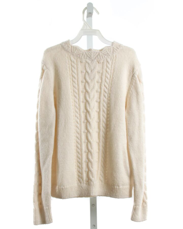 MINI BODEN  WHITE    SWEATER