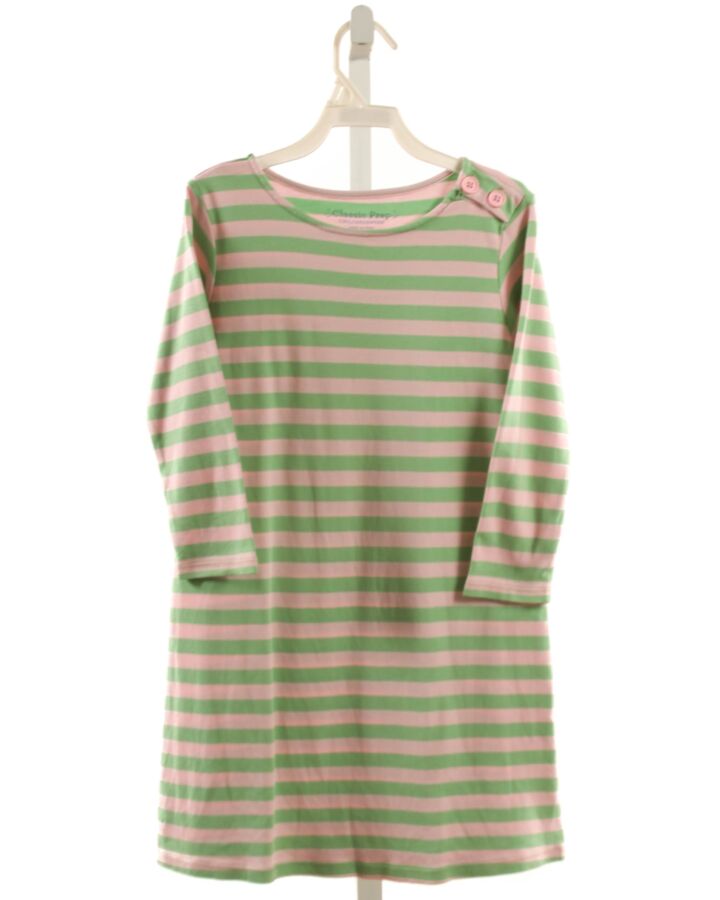 CPC  GREEN  STRIPED  KNIT DRESS