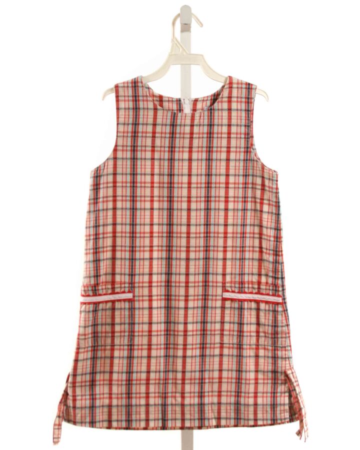 LILLY PULITZER  RED  PLAID  DRESS