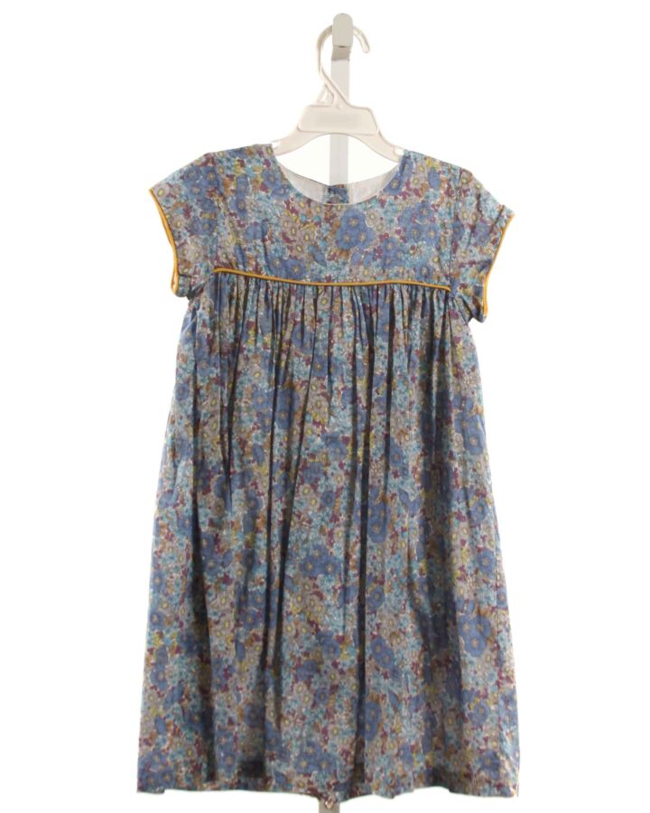 BISBY BY LITTLE ENGLISH  BLUE  FLORAL  DRESS