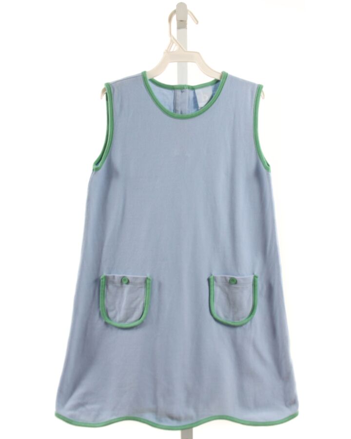 BELLA BLISS  LT BLUE PIQUE   DRESS