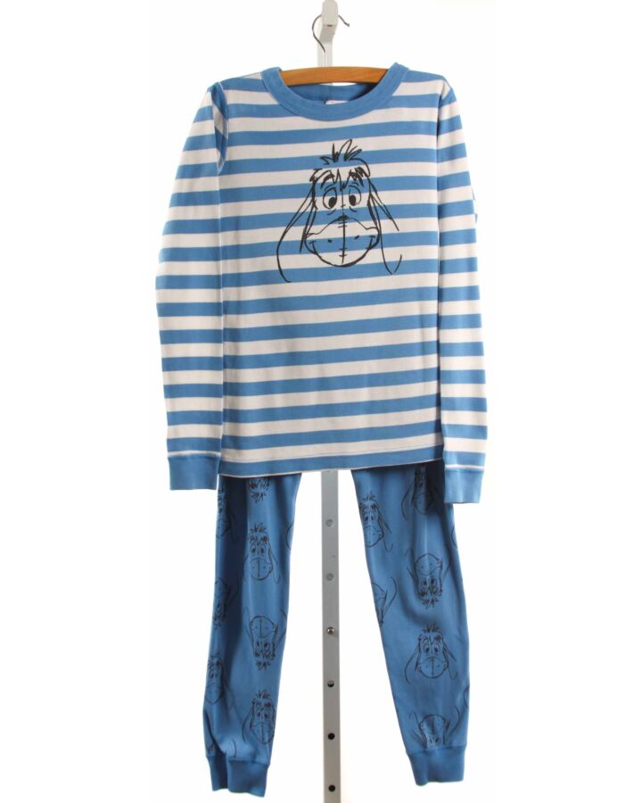 HANNA ANDERSSON  BLUE  STRIPED PRINTED DESIGN LOUNGEWEAR