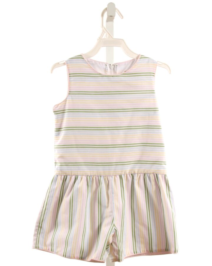 THE BEAUFORT BONNET COMPANY  MULTI-COLOR  STRIPED  ROMPER