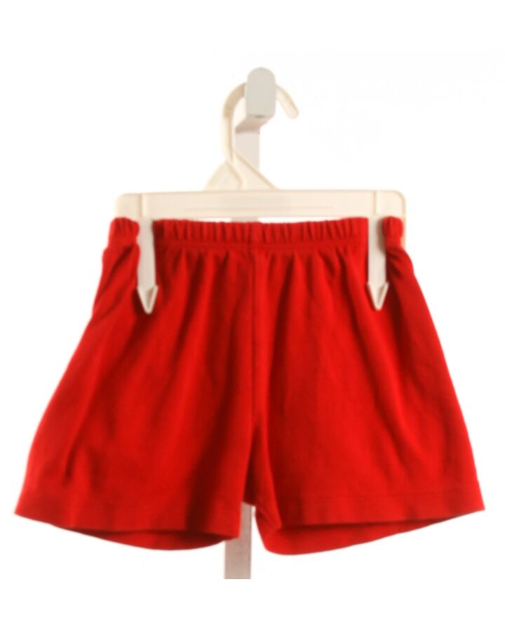 BABY BLISS  RED KNIT   SHORTS