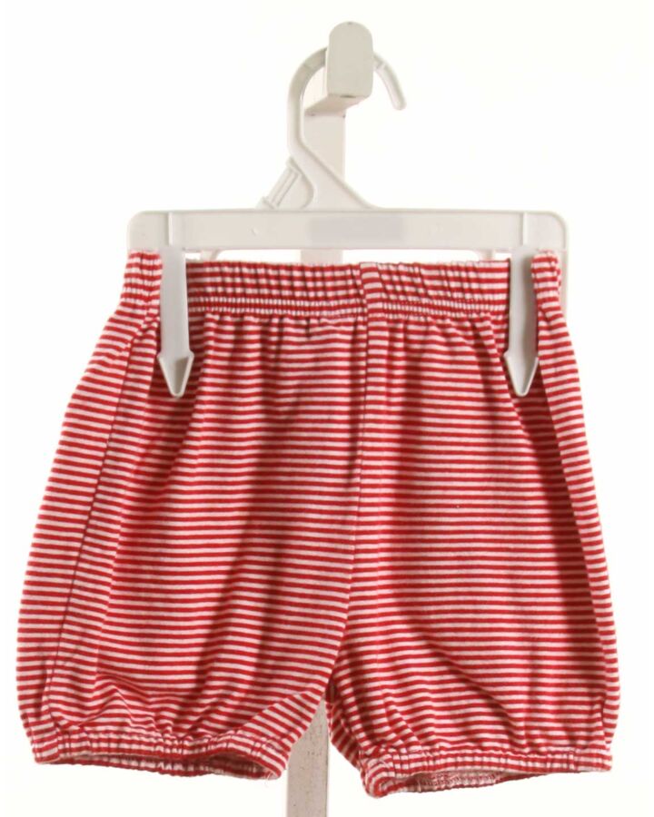 PBJ  RED  STRIPED  SHORTS