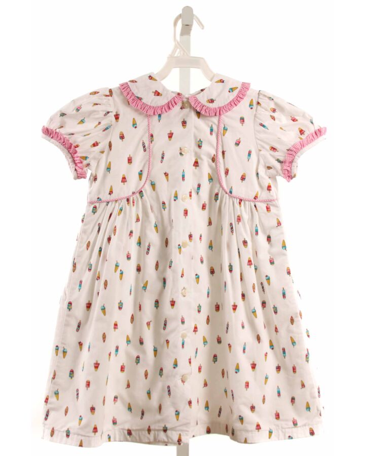 MARY & GRACE  WHITE  PRINT  DRESS