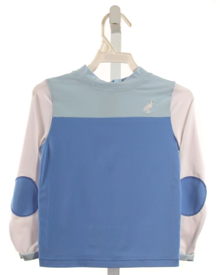 THE BEAUFORT BONNET COMPANY  LT BLUE    RASH GUARD