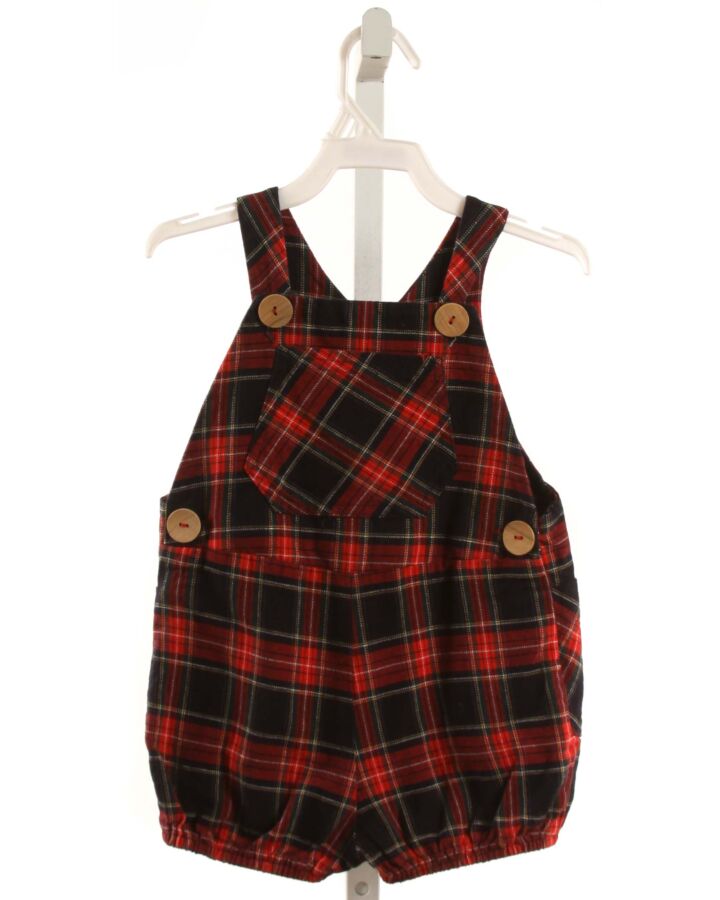 HANNAH KATE  RED  PLAID  BUBBLE