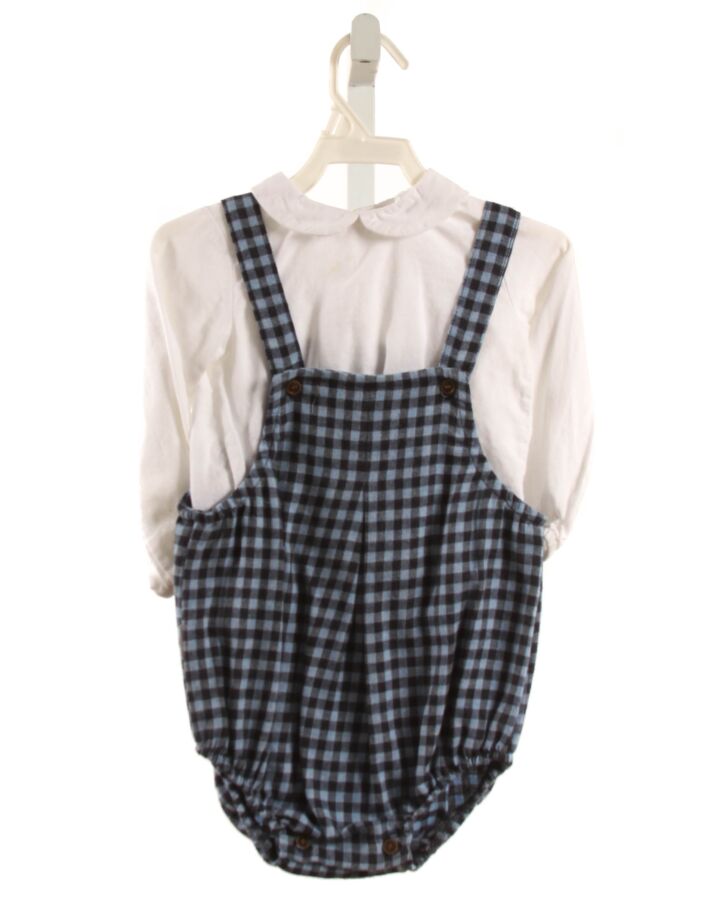 BABIDU  NAVY  GINGHAM  DRESSY BUBBLE