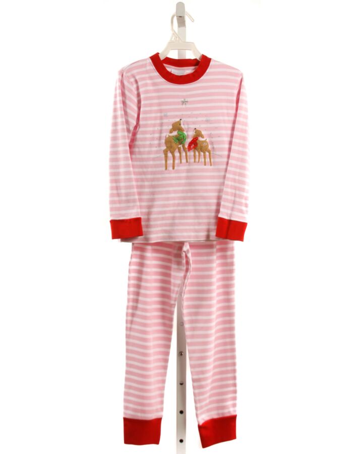 SQUIGGLES  PINK  STRIPED APPLIQUED LOUNGEWEAR