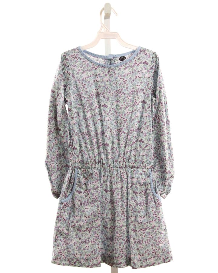 PBJ  LT BLUE  FLORAL  DRESS