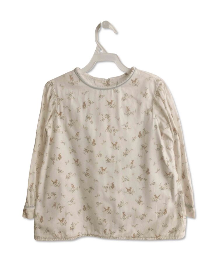 MARY & GRACE  WHITE    SHIRT-LS
