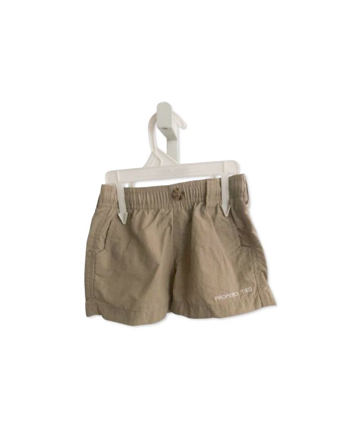 PROPERLY TIED  KHAKI    SHORTS