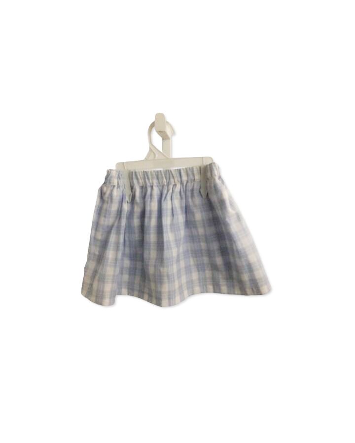 MARY & GRACE  BLUE  PLAID  SKORT