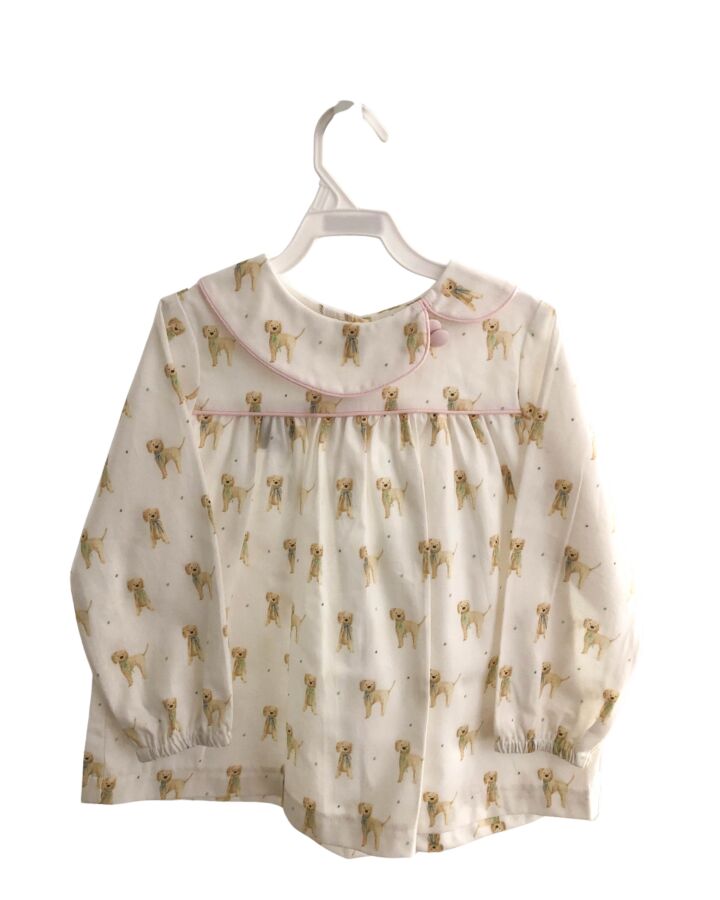 MARY & GRACE  WHITE    SHIRT-LS