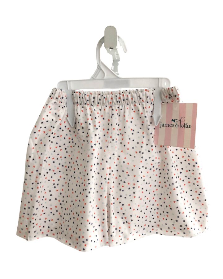 JAMES & LOTTIE  WHITE    SHORTS