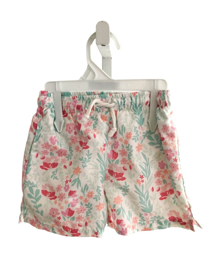 LITTLE ENGLISH  PINK  FLORAL  SWIM TRUNKS