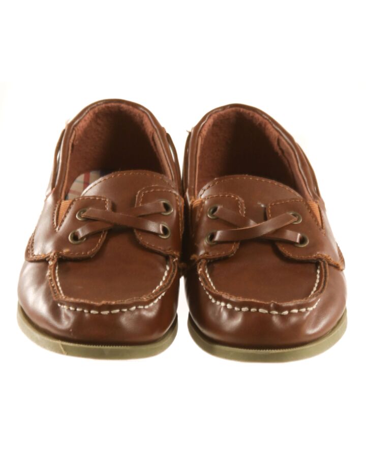 NO TAG BROWN LOAFERS  *EUC SIZE TODDLER 12