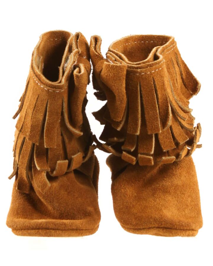 NO TAG BROWN BOOTS  *EUC SIZE TODDLER 4